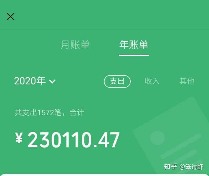 2020 微信年度账单上线,你今年花了多少钱?哪个部分花