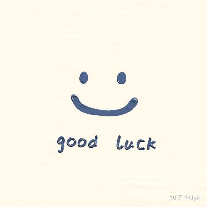 good luck!