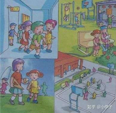 一二年级看图写话:《课间活动/快乐十分钟》10篇 范文