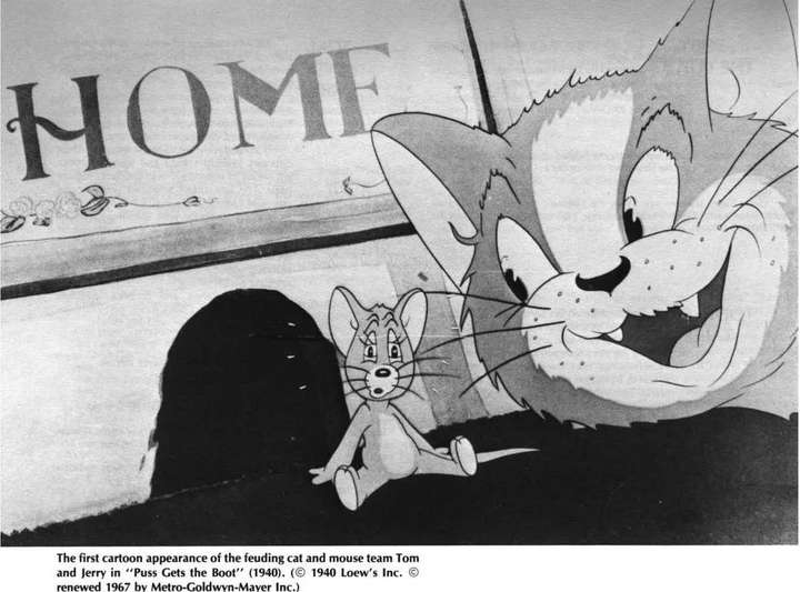 升级版的样子,甚至比起 1940 年最早的《猫和老鼠-甜蜜的家》,也差得