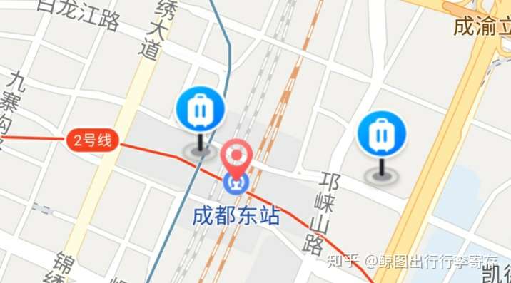 成都东站能寄存行李吗
