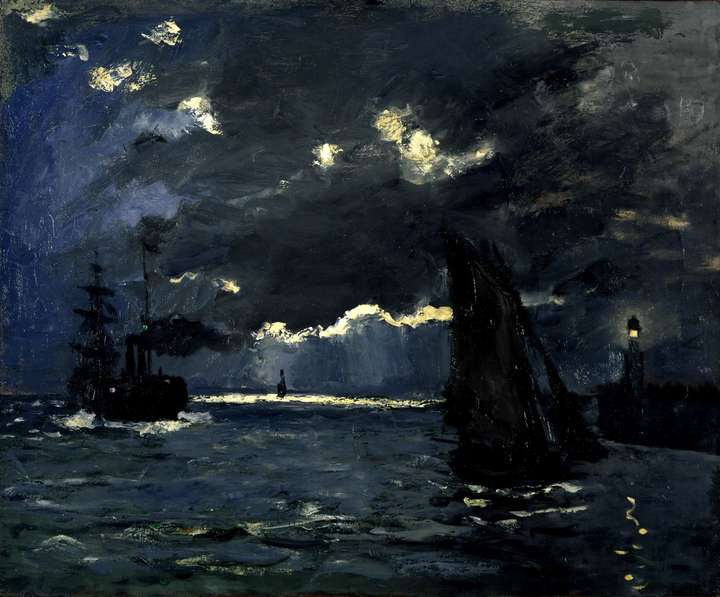 为什么莫奈不画夜景?