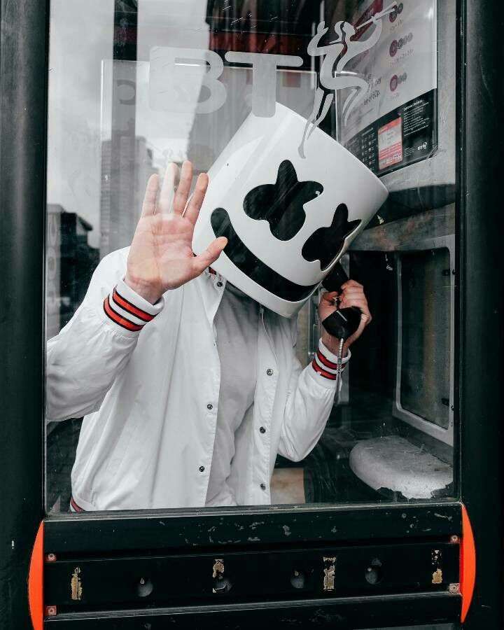 marshmello表情包,marshmello头像 有这种dj marshmello的表情包吗?