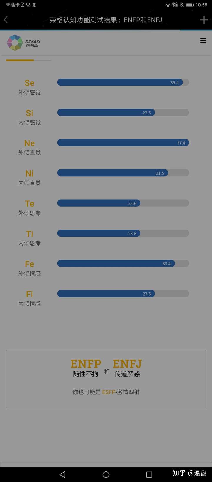 我为什么会从enfp变成enfj?