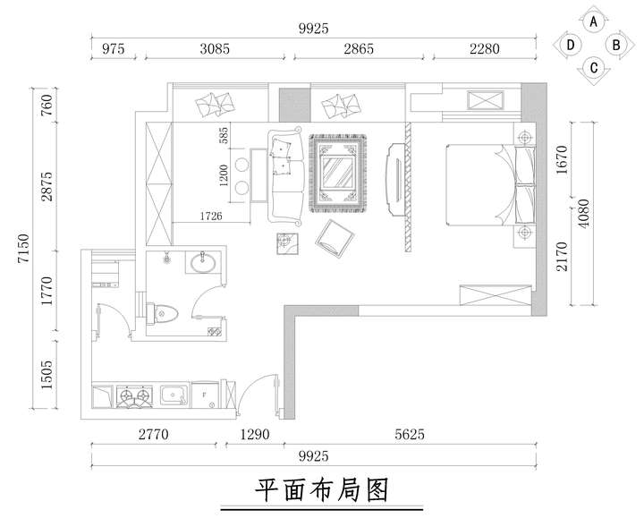 30平左右的单身公寓如何设计,才能把空间利用到最好?