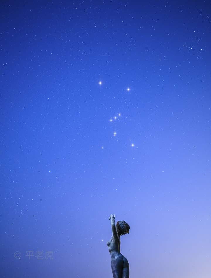 以夜空中最亮的星为主题的摄影作品?