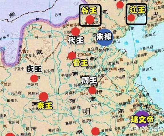 为什么中国古代藩王的封地一直都在中原这个基本盘,为什么不分封到