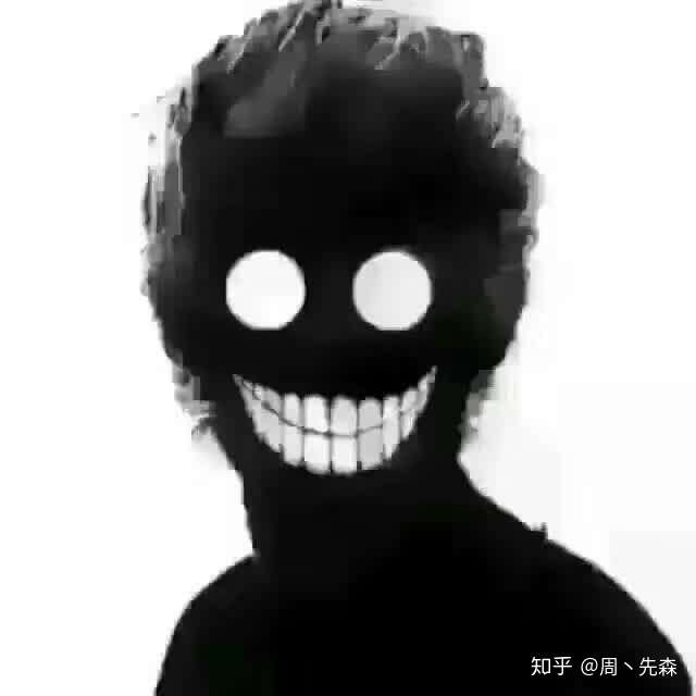 然后一到晚上聊天的朋友都害怕我,然后我又换了头像,这次是