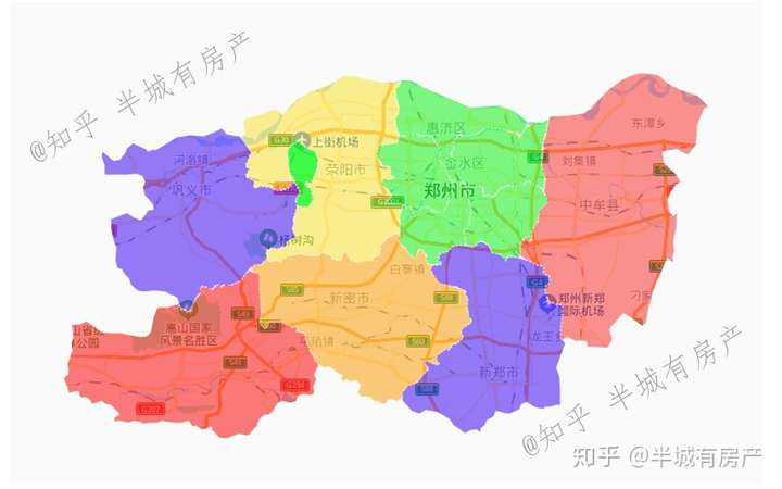 怎么看待现在郑州的市区规划郑州以后准备建造郑州东南西北市么