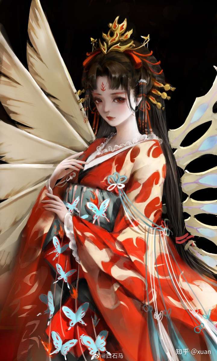 角色是阴阳师系列游戏的高人气式神,不知火.我们玩家对她爱称阿离.