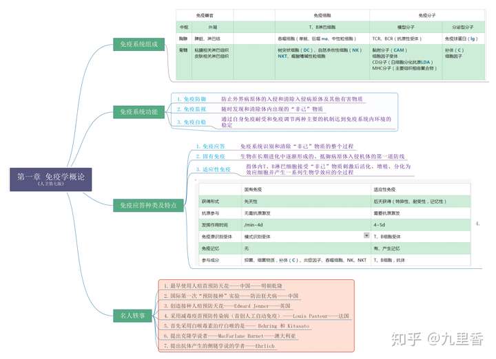 在哪里可以找到第七版医学免疫学的思维导图啊