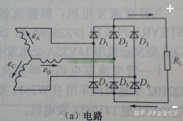 盘式三相发电机星形接法有四个端子,怎么连接整流桥?