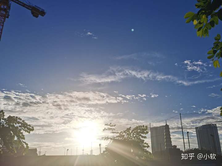 台风过后的天空,真的随手拍都很漂亮