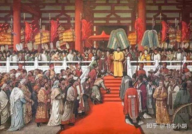 中国古代时曾与外国进行大量的经济文化交流,但是双方