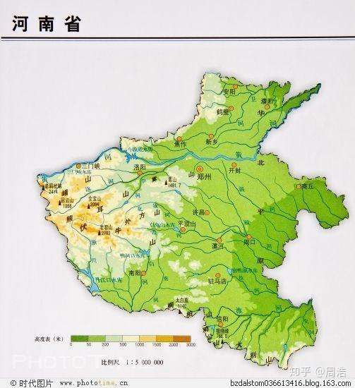 而是淮河 甚至是省会城市郑州,也可以算是淮河流域