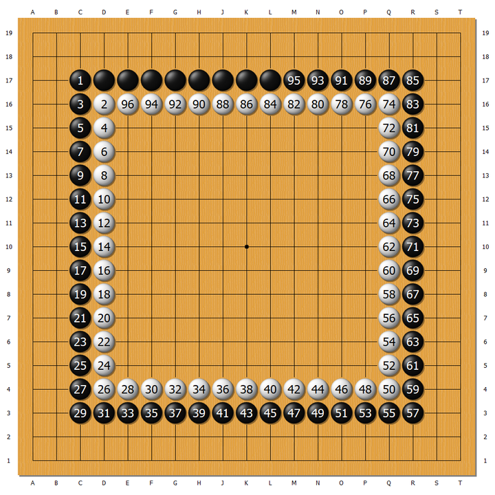 为什么围棋棋盘是19路