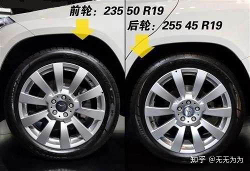 glk260前轮胎235 50 r19,轮毂j7.5 et47,可以更换j8.5 et52的轮毂吗?