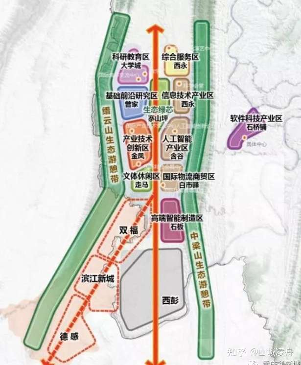 在重庆未来十年两江新区与西部科学城哪个区域更强?