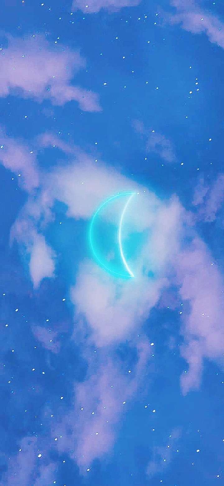 最近天热,所以偏爱蓝色系的壁纸(ω)