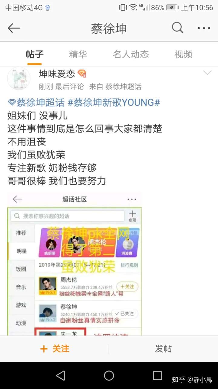 如何看待蔡徐坤和周杰伦粉丝在微博超话打榜battle?