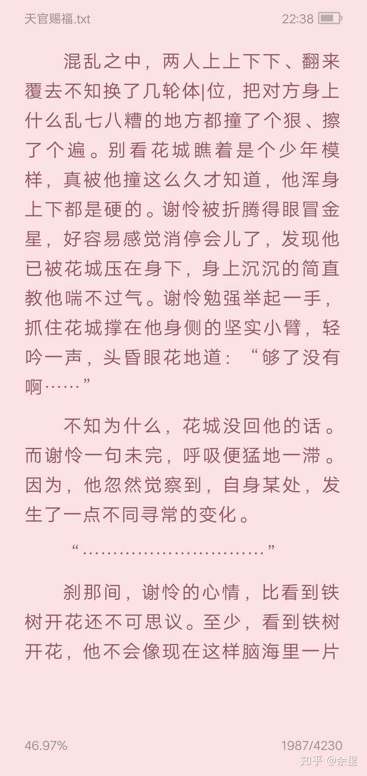 《天官赐福》(by墨香铜臭)这本小说里有哪些让人意想不到的情节/细节?