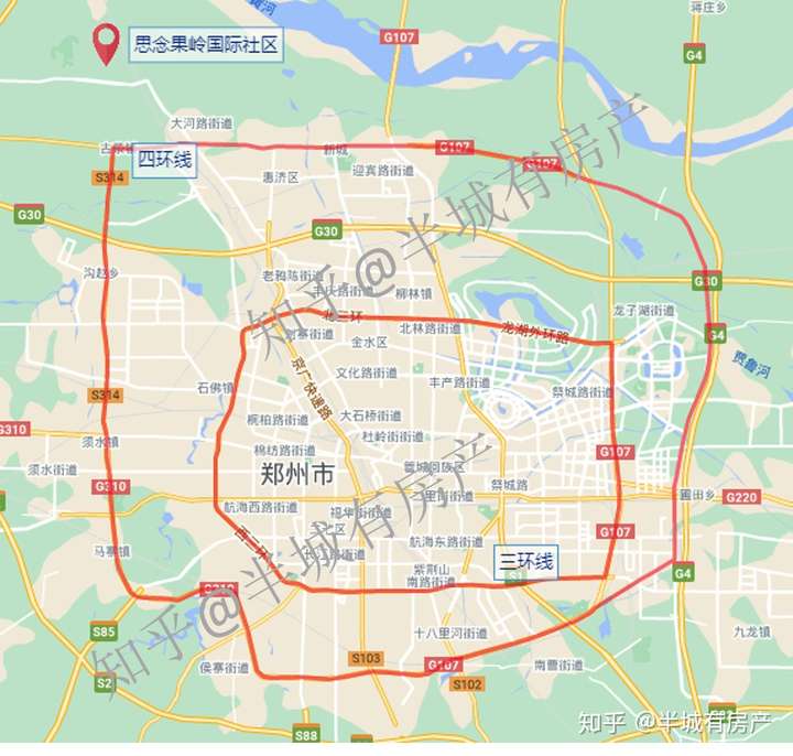 郑州四环高架环线的建成,这也意味着 郑州需要用一段时间去发展,消化