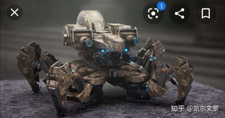现实的履带坦克装甲车和科幻作品里蜘蛛螃蟹腿式的坦克装甲相比,那个