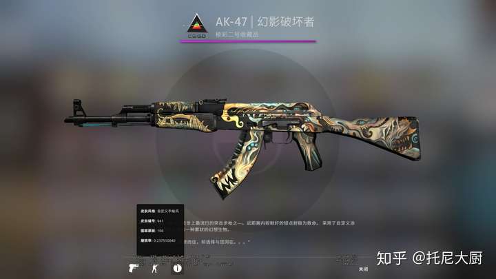 ak-47   燃料喷射器 (久经沙场)  网易buff 2020年7月底 最低价: 332.