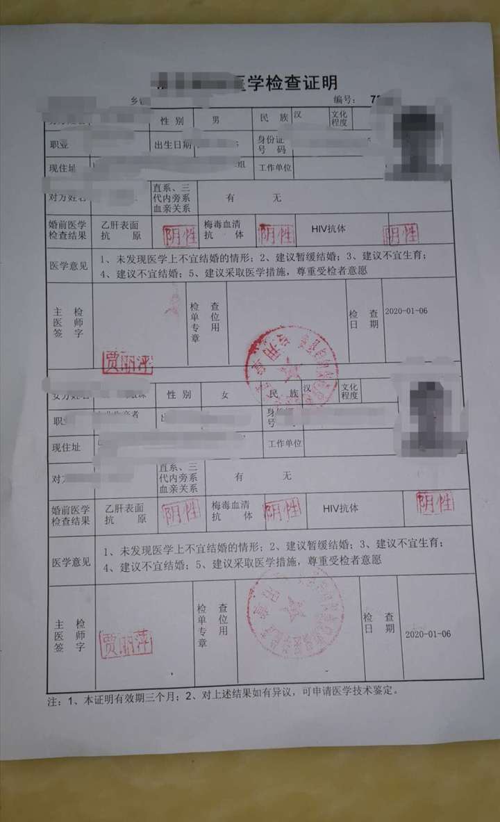 婚检是一种什么样的体验?