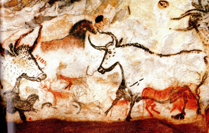 法国拉斯科洞窟,人类最早的壁画 15000年前了吧