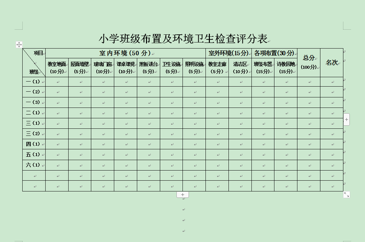 怎么样制定一个有奖有罚卫生方面的班规呢