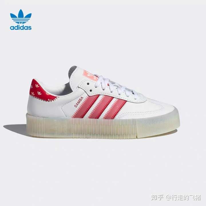 adidas 三叶草 sambarose w 女子经典运动鞋fy3118     价格:899