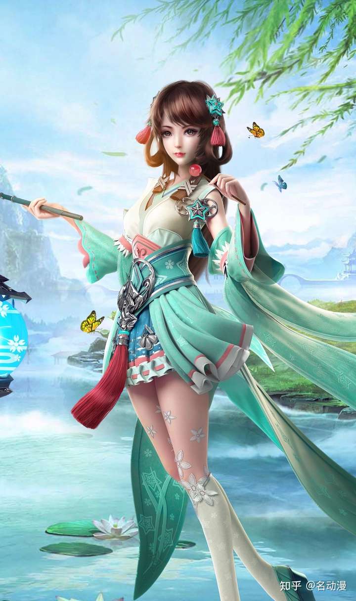 根据网上已有的信息,貌似是 《太古神王2》这款游戏的壁纸.