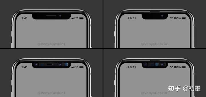 iPhone刘海,iphone刘海屏隐藏 如何看待 iphone 13 再被爆出刘海缩小,你理想中的 iphone 外观如何?