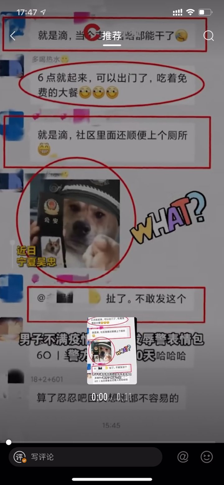 如何看待"男子因发布辱警狗狗表情包被拘留10日"?