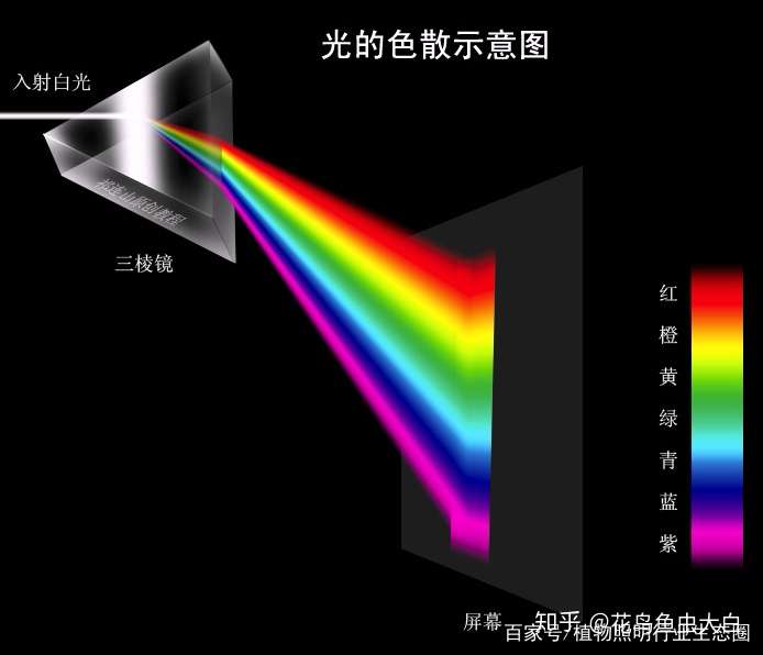 三棱镜折射原理图