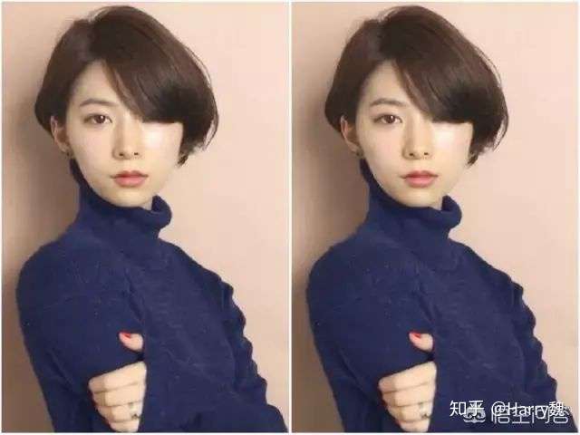 有哪些适合鹅蛋脸头发少的女生短发发型?