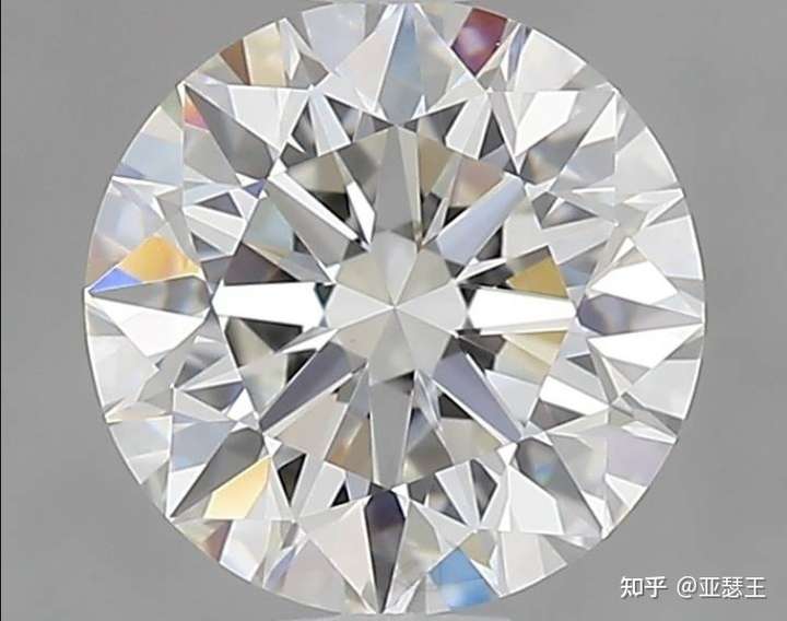 请问两颗钻石,一颗d色vs1弱蓝荧光,一颗g色vvs2无荧光,都3ex.