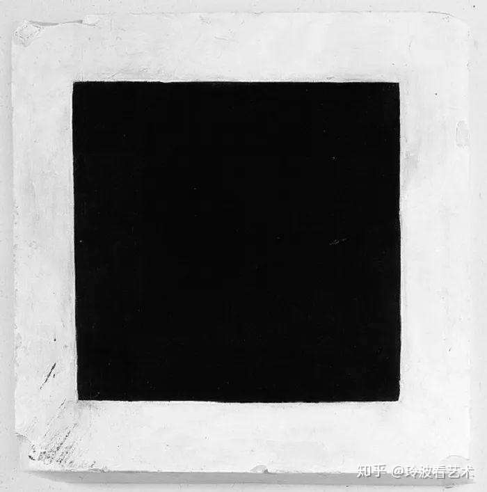 black square黑方块马列维奇(kazimir malevich) 1915年油画