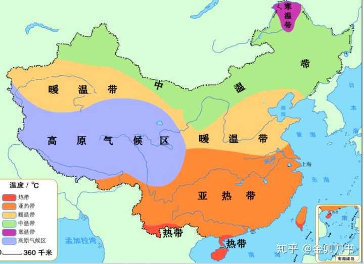 贵州省位于副热带东亚大陆的季风区内,气候类型属中国亚热带高原季风