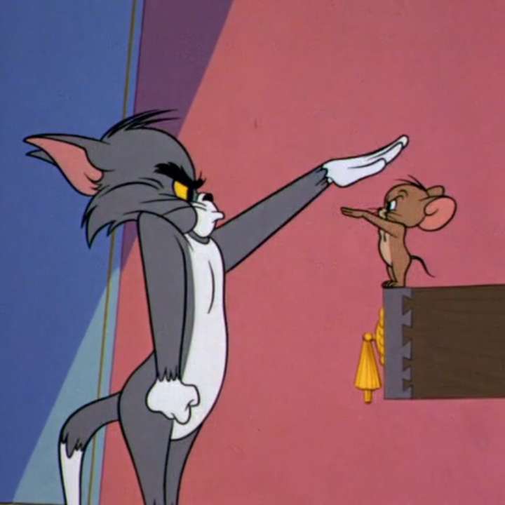 这个汤姆猫头像是猫和老鼠的情侣头像嘛?