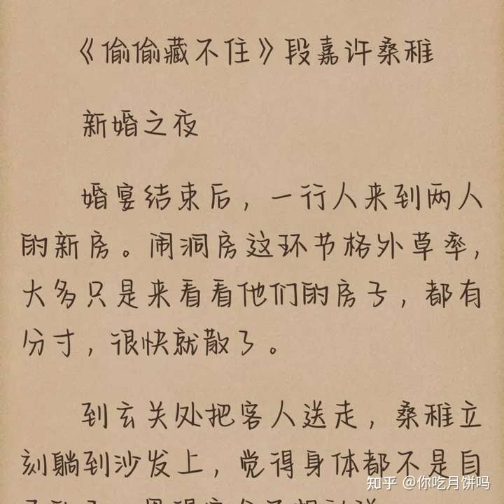 求偷偷藏不住番外 小清欢番外 白日梦我番外 他最野了