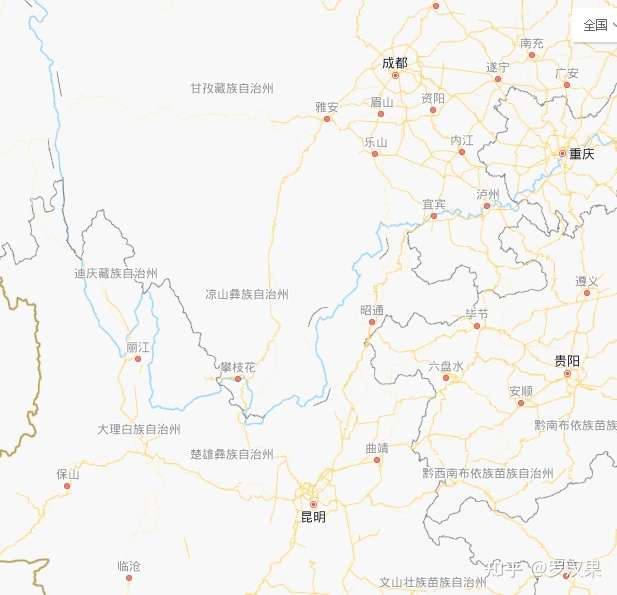 古代四川入滇通道有那些?经过现在的什么地方?希望有地图提示?