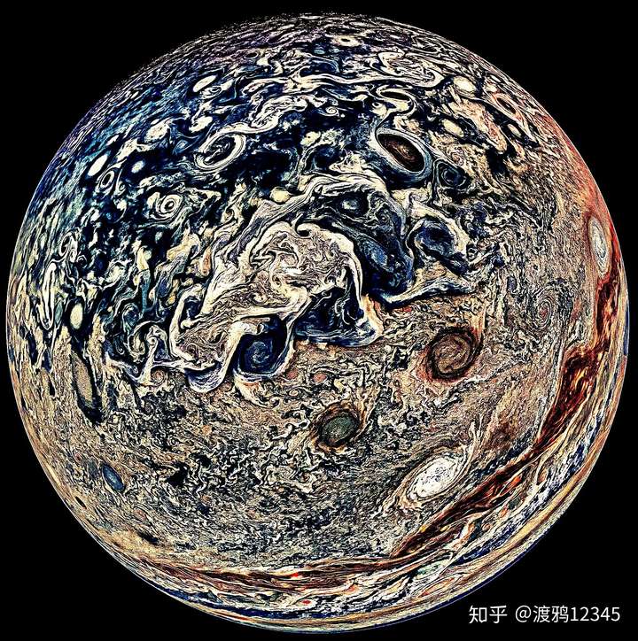 【慎入】这张图片中的木星表面是什么?为什么拍出来是