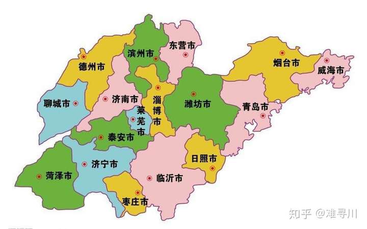 山东省内的各个城市之间有哪些梗