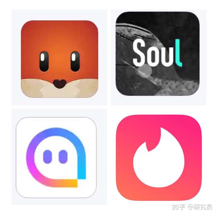 所谓的交友软件火爆的无非是:探探, soul,陌陌,tinder等.