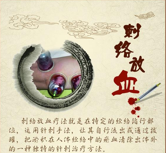 刺络放血疗法是中医一个古老的络病外治特色疗法,不必担心,正确操作