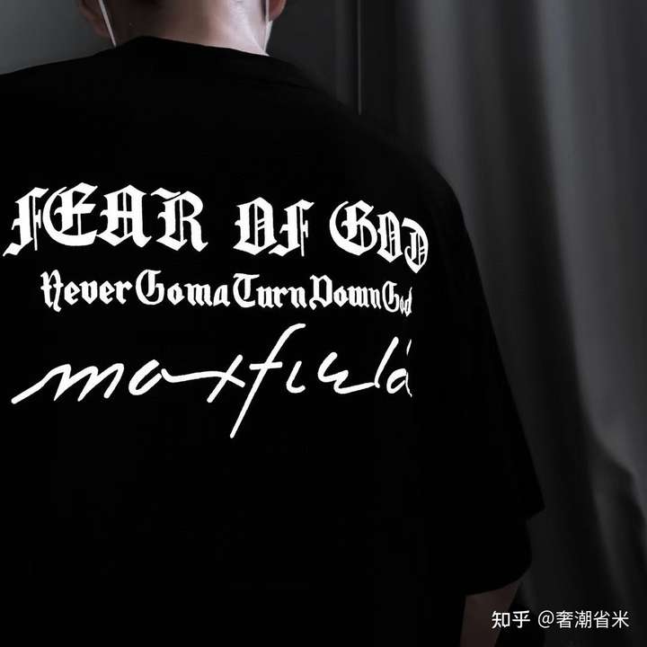 fearofgod梵文,fearofgodlogo 2,fear of god/fog 第七季7th高街梵文字体标语宽松反光印花短袖t恤