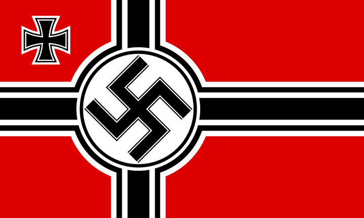 在现代的很多场合都喧宾夺主地取代了纳粹德国的国旗万字旗