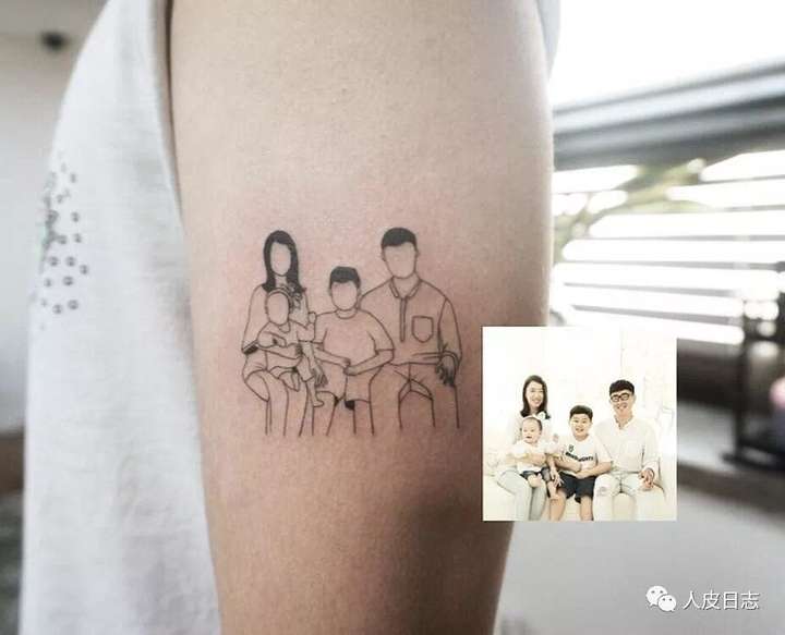 有没有关于爸妈的纹身句子或图案